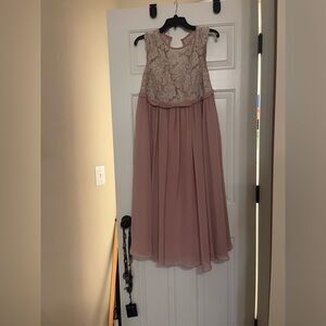 JJs House Blush Lace Formal preteen Dress